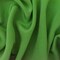 Green Famous Designer Silk Crepe De Chine Woven Fabric By the Yard